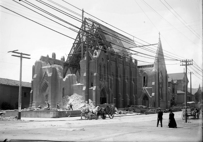 Mission Dolores Church, Dolores and Sixteenth Streets, 1906