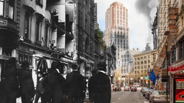 1906 earthquake then and now Sanfrancisco