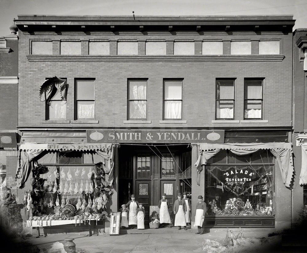 Smith & Yendall, Grocers, Detroit, 1900