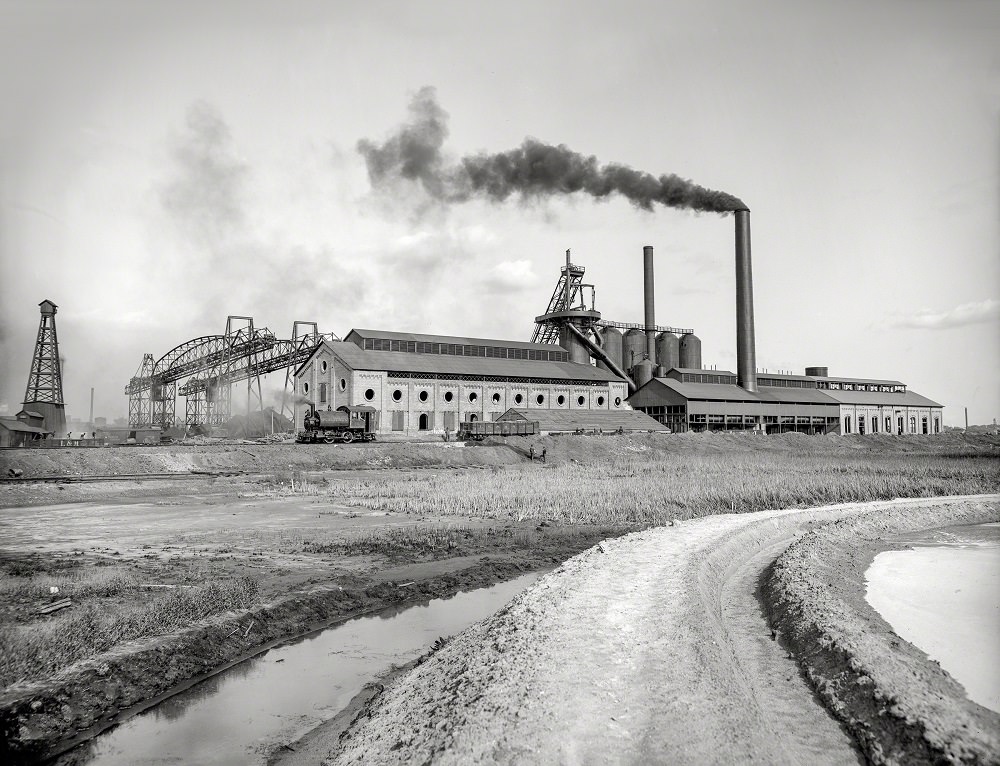 Detroit Iron and Steel Co. mill, 1903