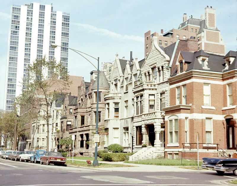 Dearborn Ave. and W. Burton Pl., Chicago, 1967