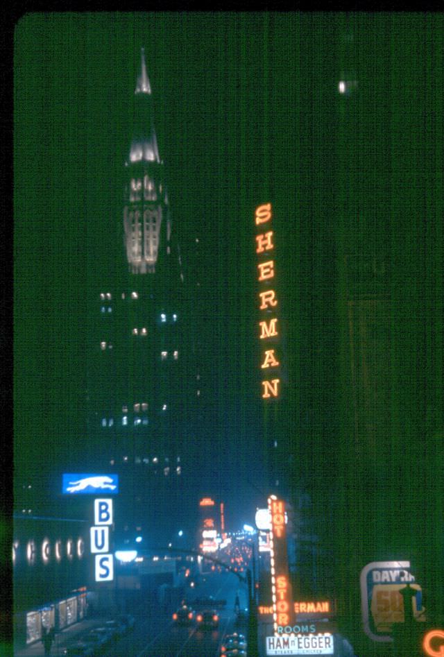 Chicago downtown, 1964