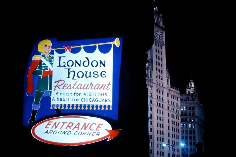 London House & Wrigley Building, 1965