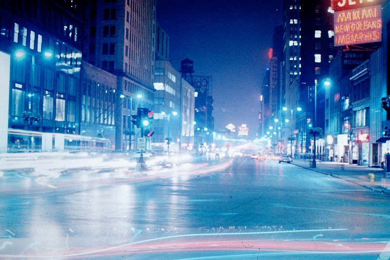 Michigan Avenue, Chicago, 1965