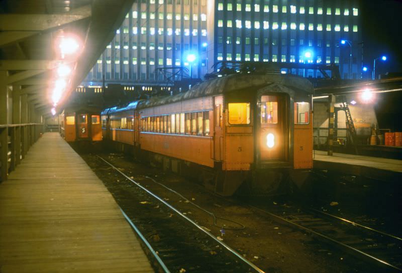 CSS&SB Pullman 5 at Randolph Street in Chicago, June 29, 1966