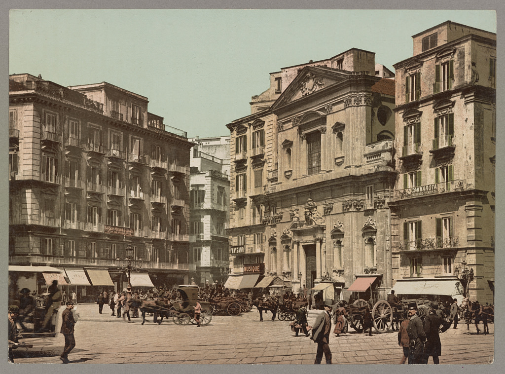 San Ferdinando Church, Naples, 1890s