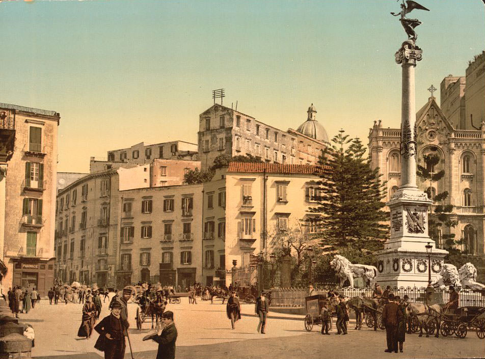 Piazza of Martiri, 1890s