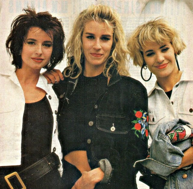 Bananarama in the late 80s