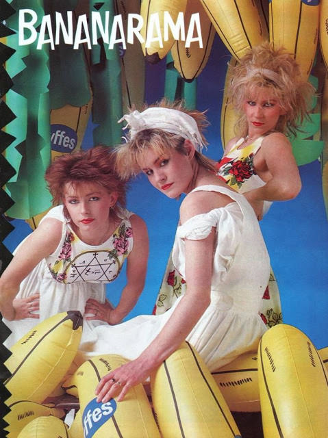 Bananarama in the early 80s