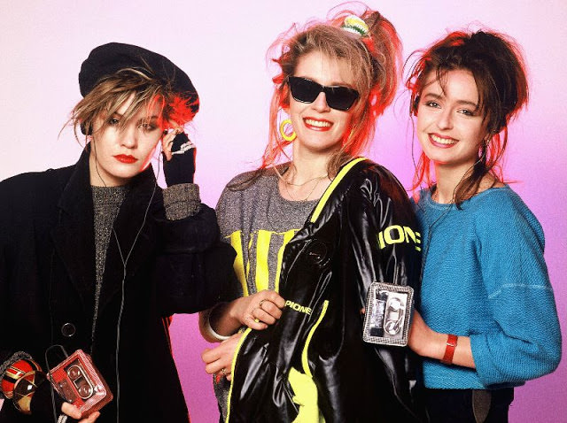 Bananarama in the mid-80s