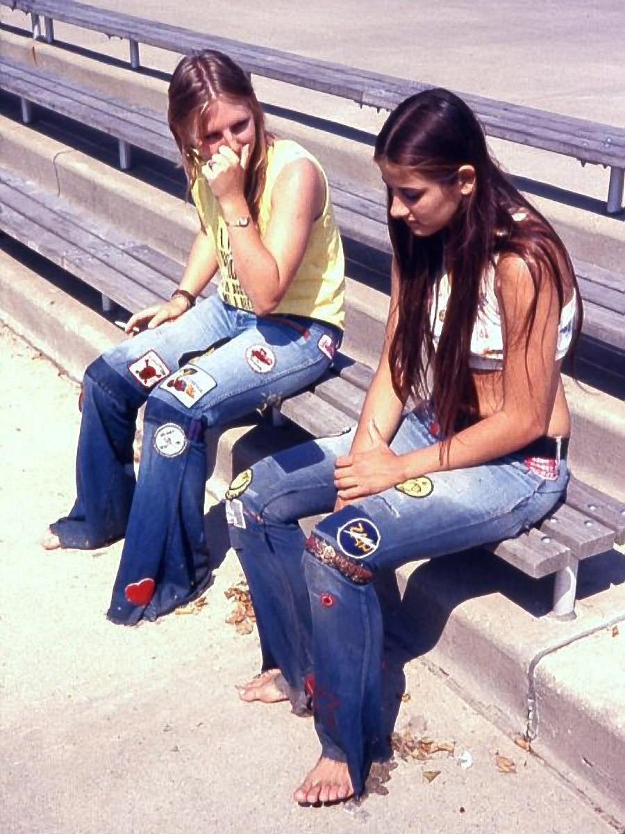Cool Vintage Bell-Bottoms: These Pants Were All The Rage In The 1970s