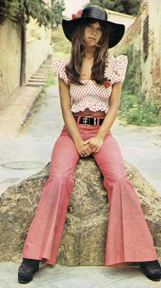 Cool Vintage Bell-Bottoms: These Pants Were All The Rage In The 1970s