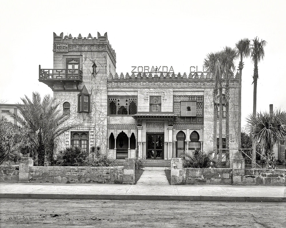 Zorayda Club, King Street, St. Augustine, Florida, 1904