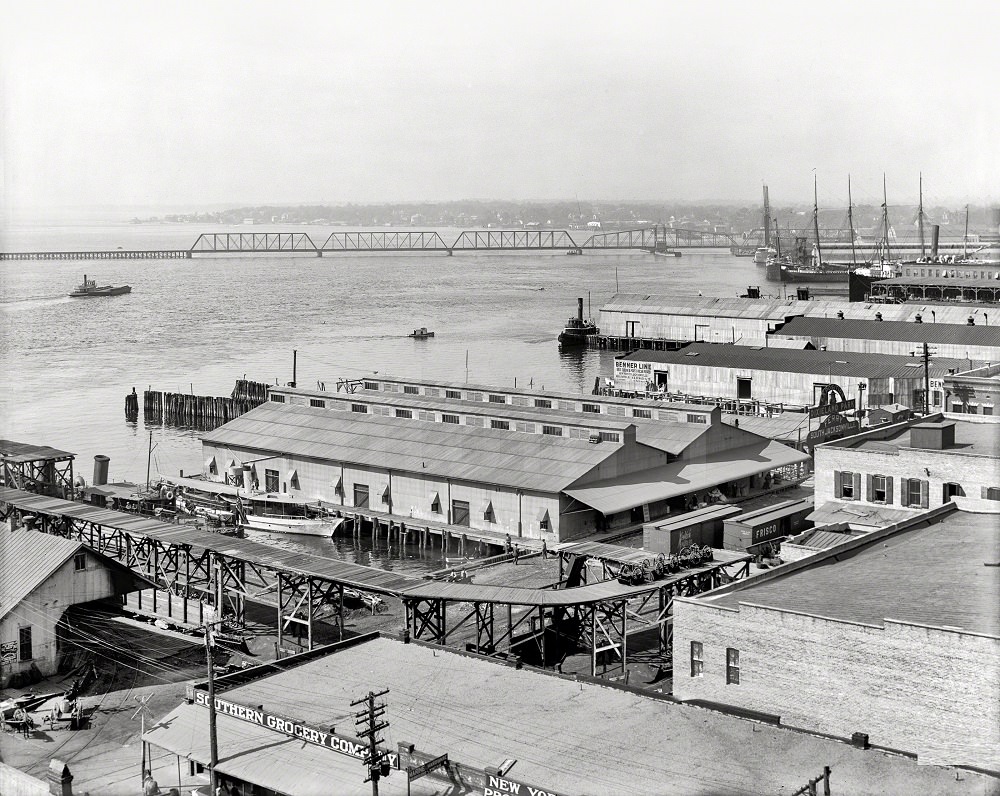 Jacksonville, Florida, and St. Johns River, 1910