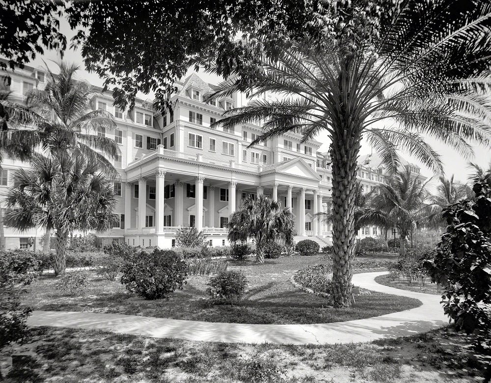 The Royal Poinciana, from northwest, Palm Beach, 1901