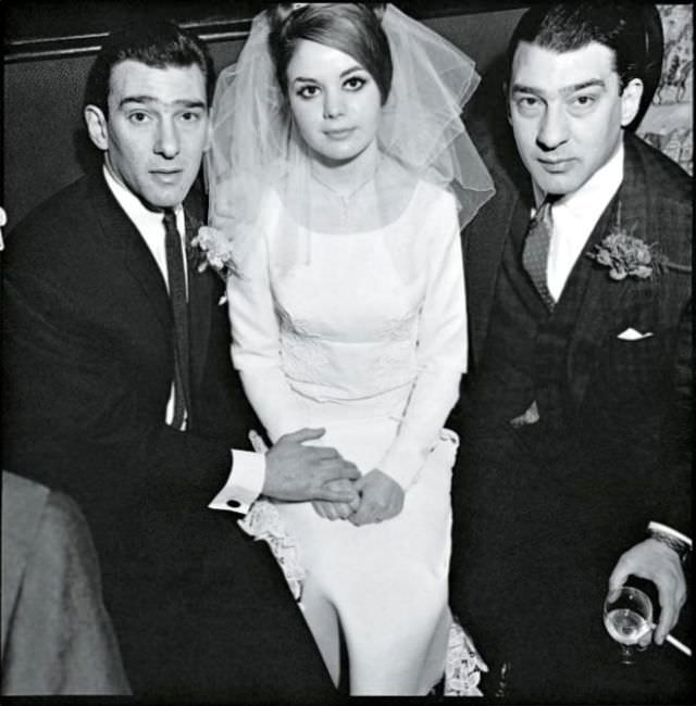 Frances Shea on her wedding day, April 20th, 1965