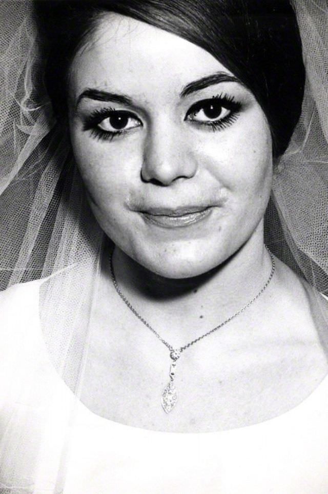 Frances Shea on her wedding day, April 20th, 1965