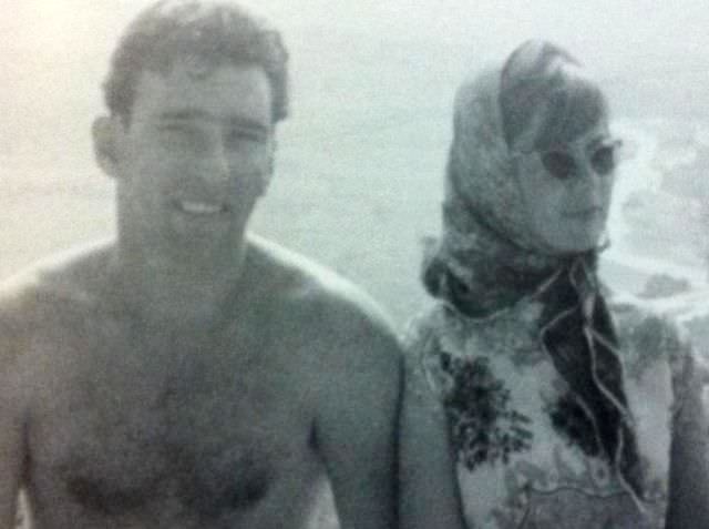 Frances Shea and Gangster Reggie Kray On Their Honeymoon In Greece, 1965