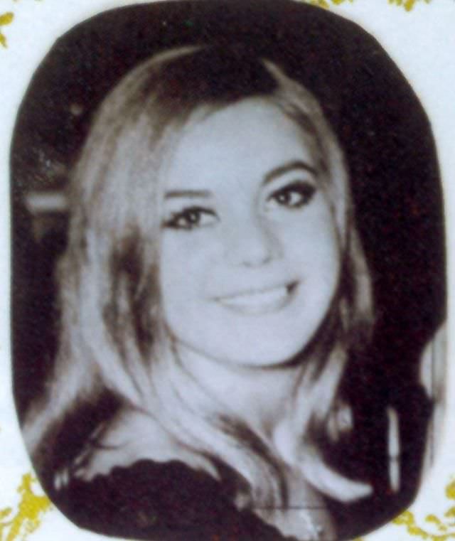 The funeral card photo of Frances Shea, 1967