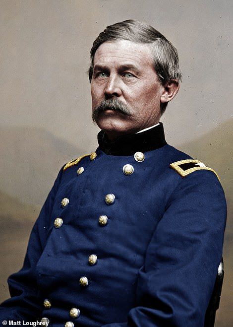 Brigadier General (Promoted to Major General on his Deathbed in 1863) John Buford, Prominent in the Battle of Gettysburg