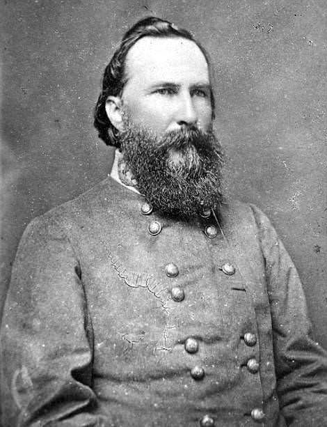 Lt. Gen. James Longstreet of the Confederacy.