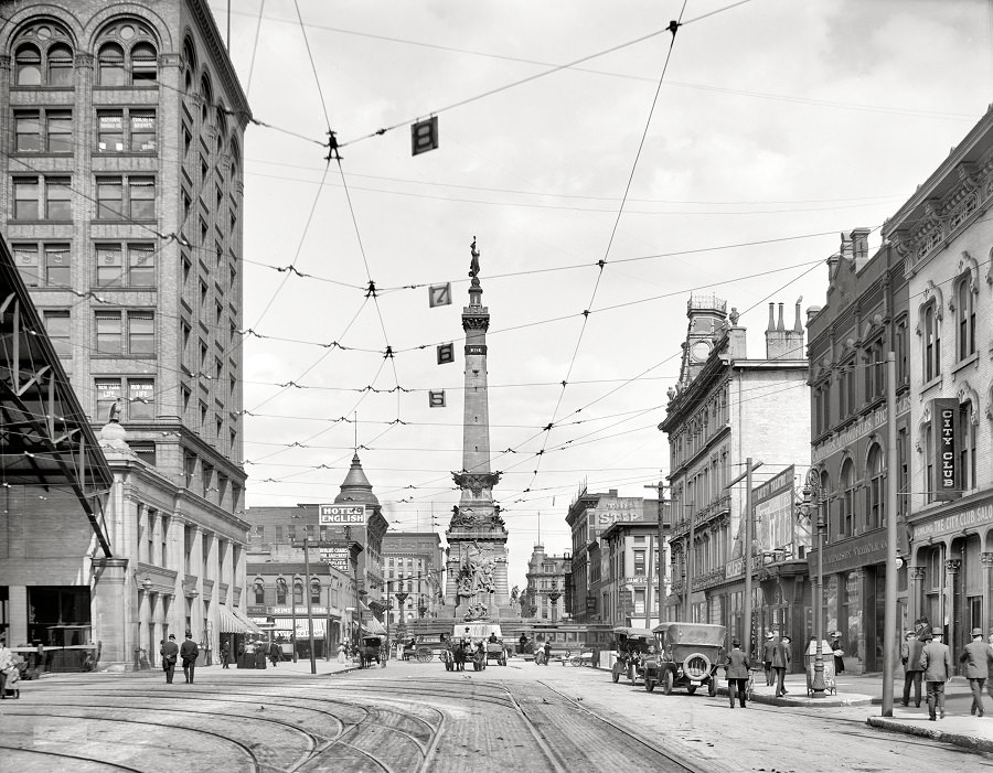 West Market Street, Indianapolis, 1907