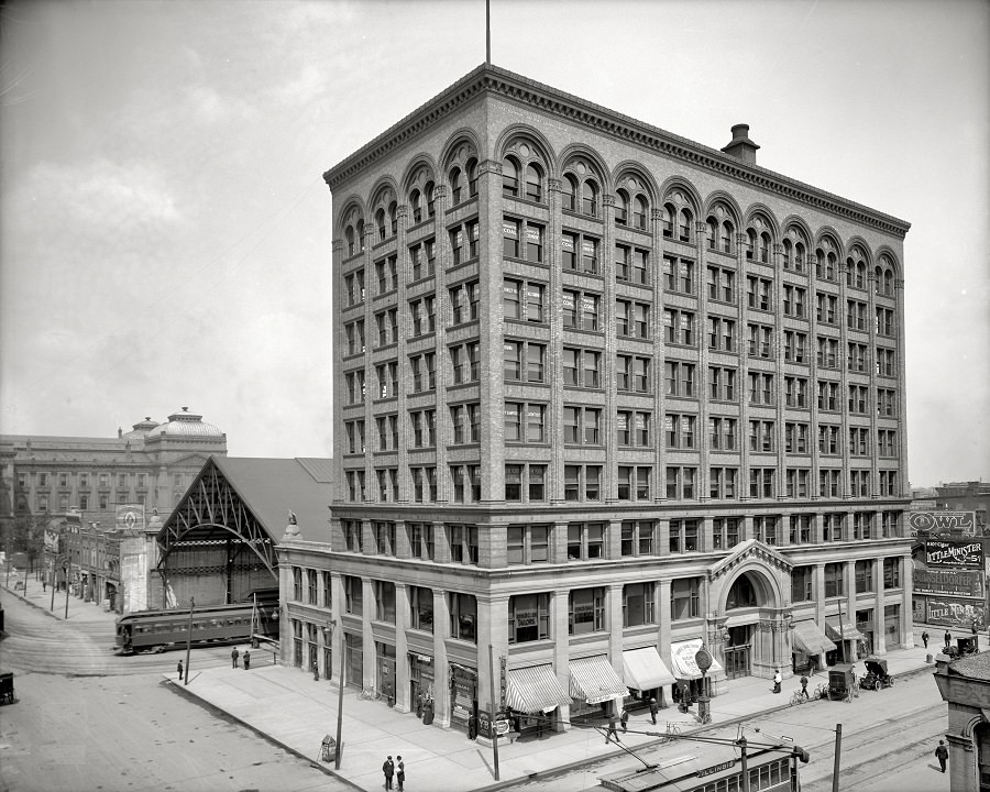 Union Traction Co. -- Union Terminal Building, Indianapolis, 1907