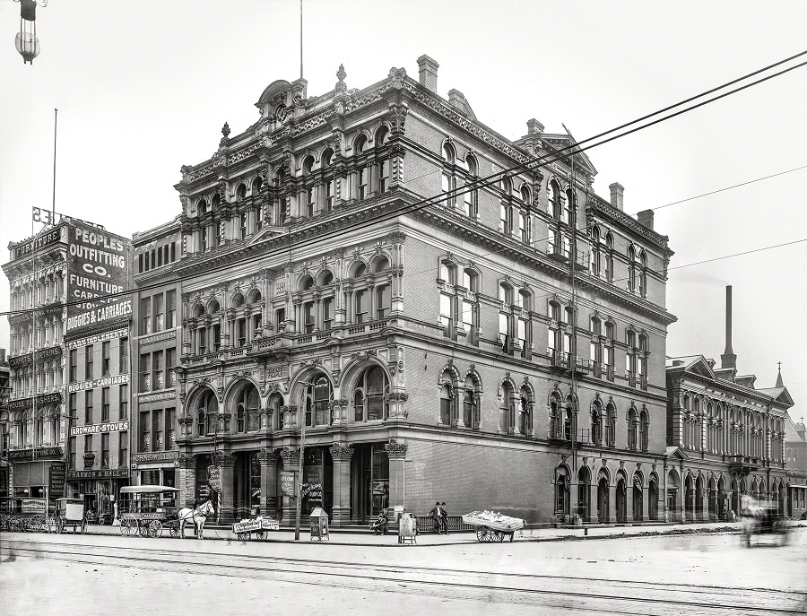 Masonic Temple, Washington Street & Capitol Avenue, , Indianapolis, 1906