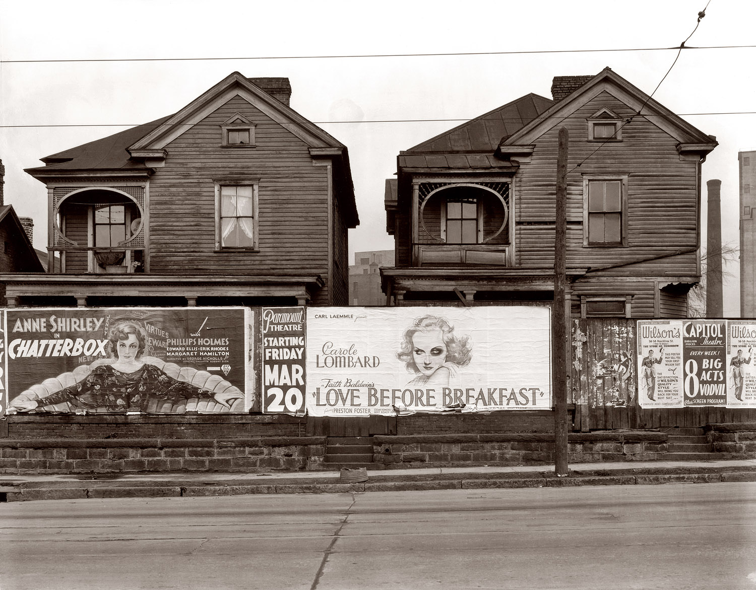 Houses in Atlanta, 1936