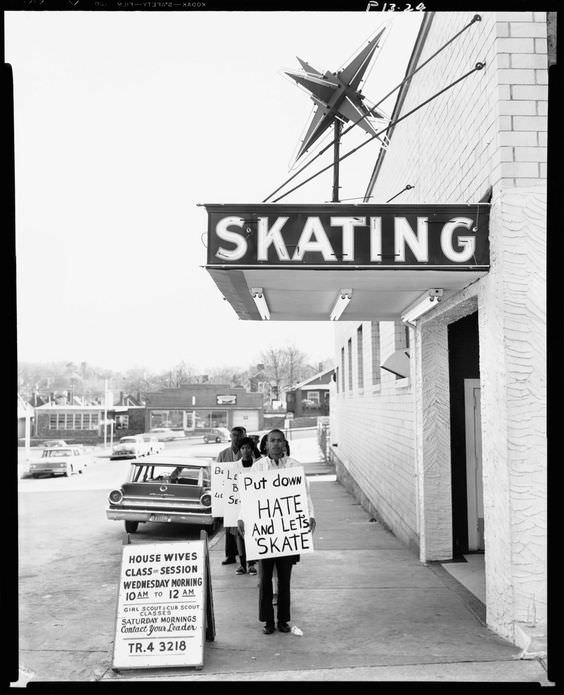 Civil rights demonstration, Atlanta, Georgia, 1963