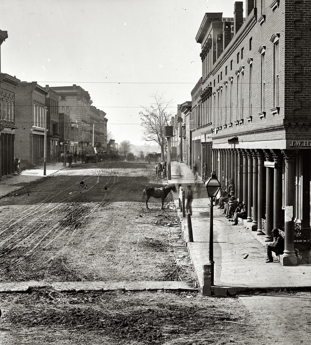 A Street view, Atlanta, Georgia, 1864