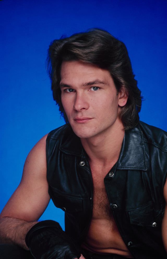 Fabulous Photos Of Young Patrick Swayze in Mullet Hairstyle From 1980s and1990s