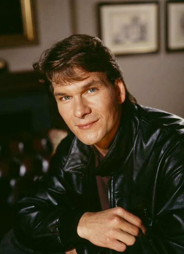 Fabulous Photos Of Young Patrick Swayze in Mullet Hairstyle From 1980s and1990s