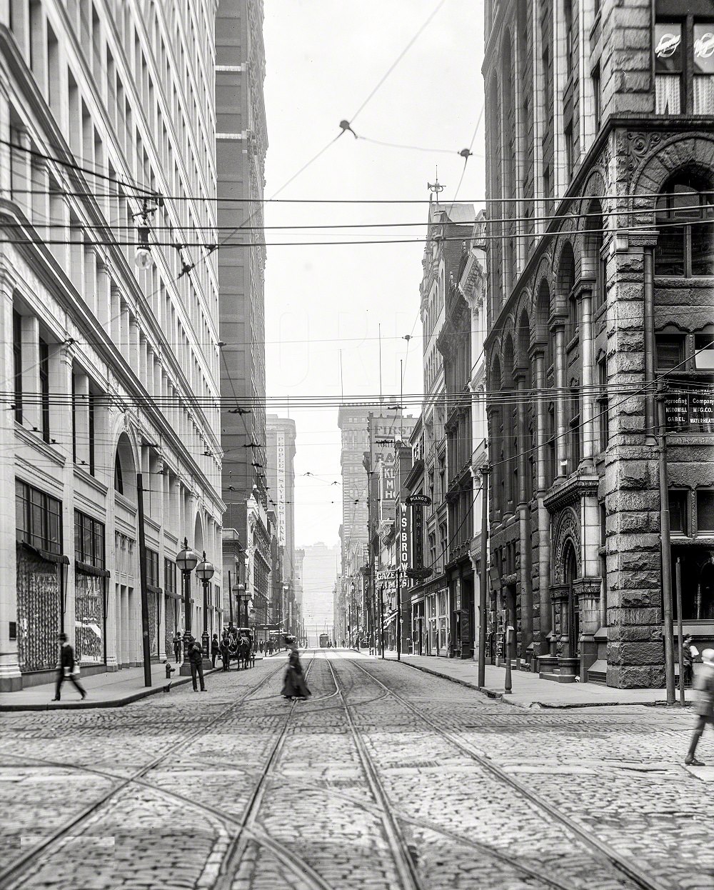 Wood Street, Pittsburgh, Pennsylvania, 1908