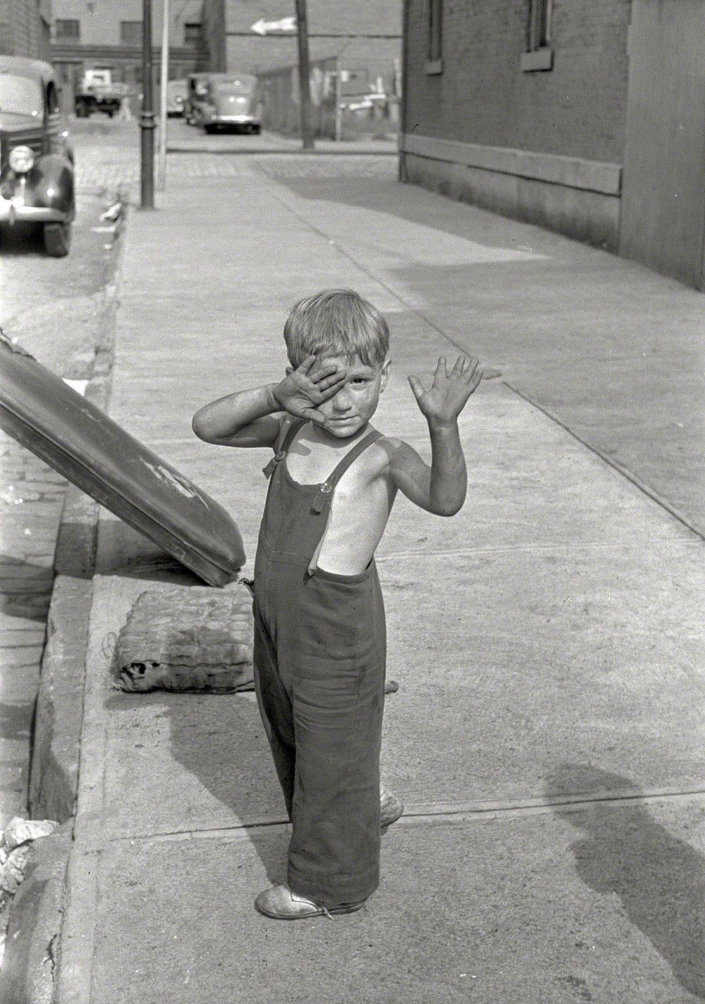 Steelworker's son, Pittsburgh, Pennsylvania, July 1938