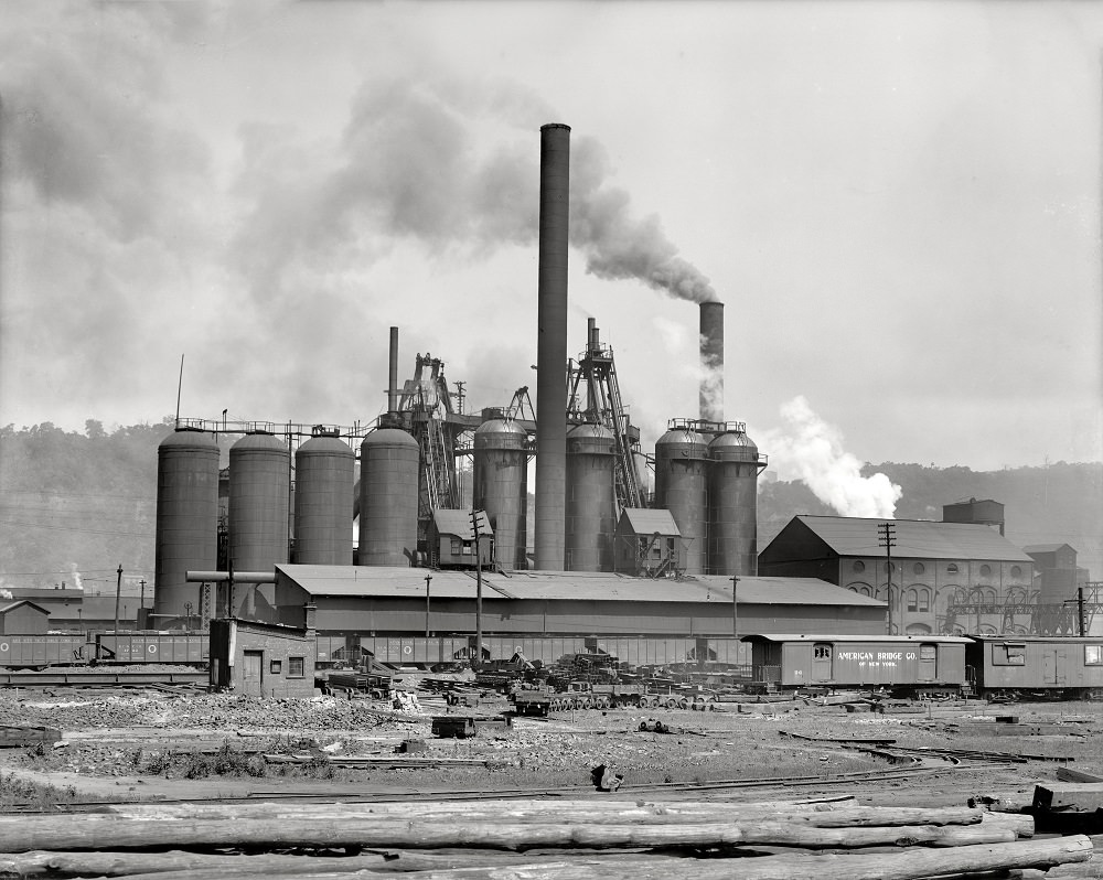 Carnegie Steel Company, 'Lucy' furnace, Pittsburgh, 1908