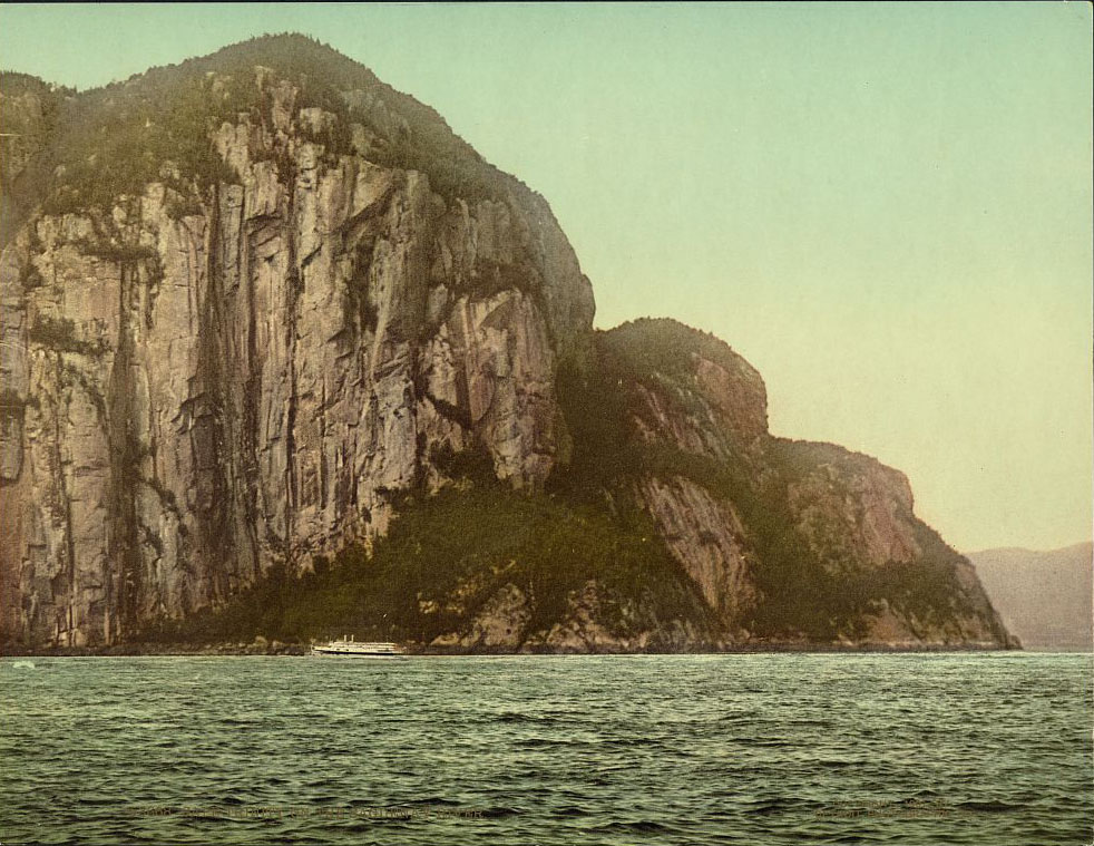 Cape Trinity on the Saguenay River 1901
