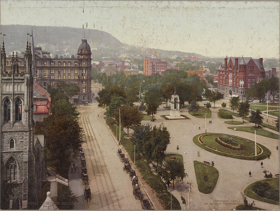 Dominion Square, Montreal 1901