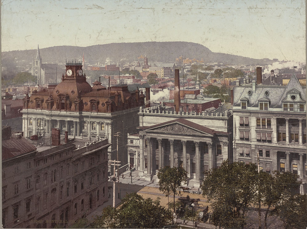 Montreal from Church of Notre Dame, 1901