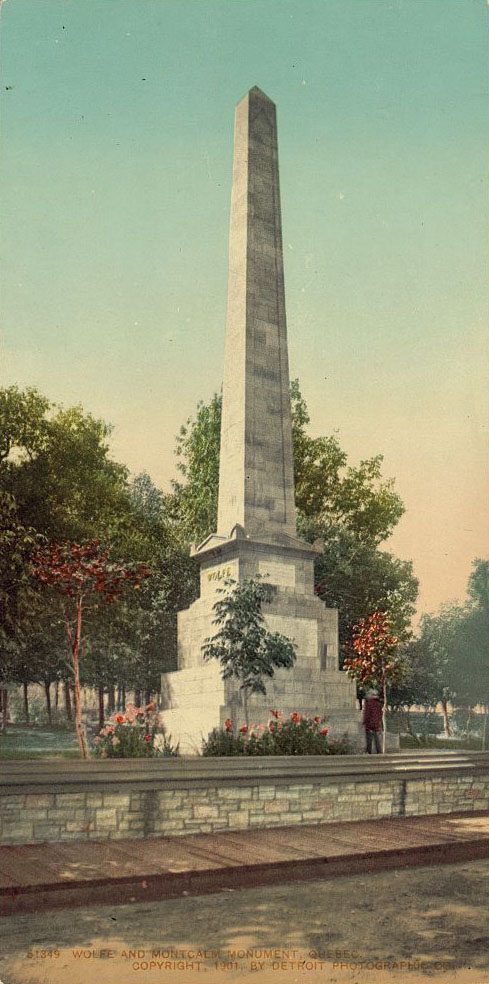 Wolfe–Montcalm Monument, Quebec, 1901