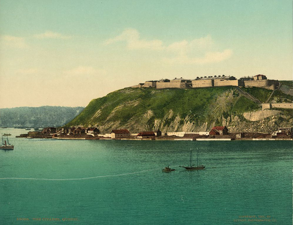 The Citadel,La Citadelle de Québec (Fortress) Quebec, 1901