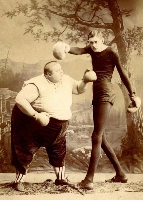 Sideshow Boxers, 1900s