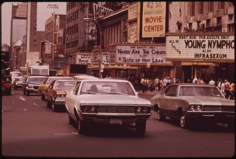 Time square, 70s.