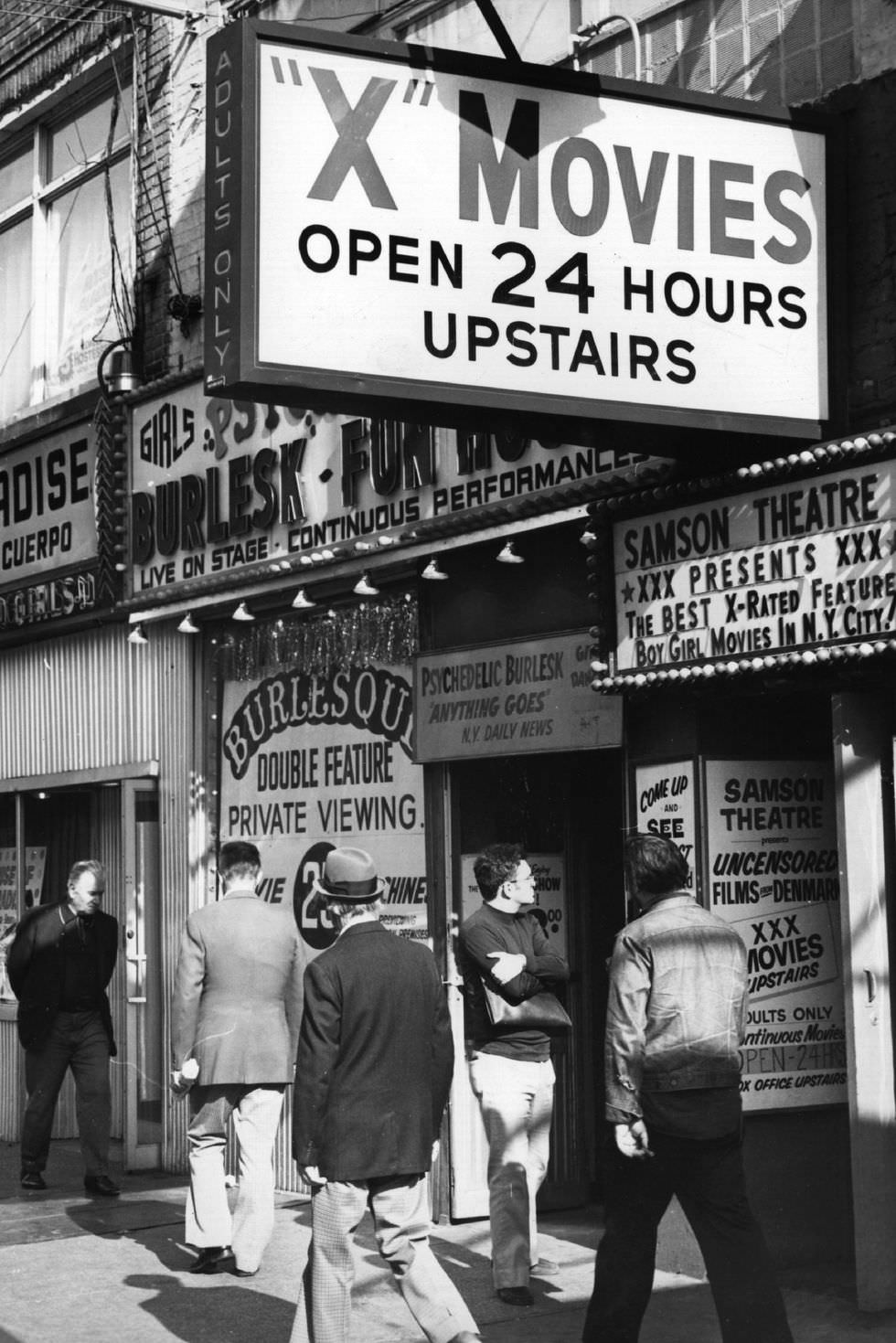 Rolling Stone referred to Times Square as the “sleaziest block in America."