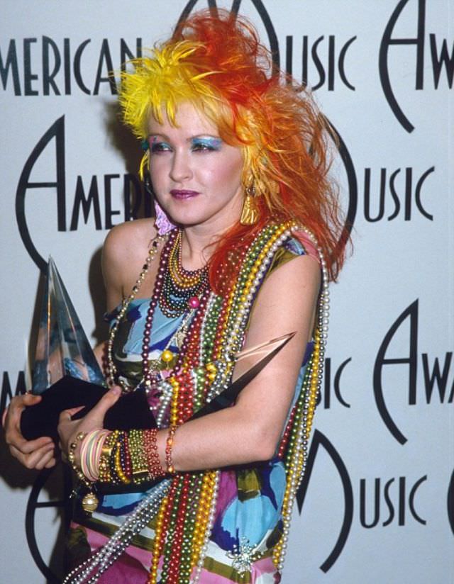 Cyndi Lauper in 1985