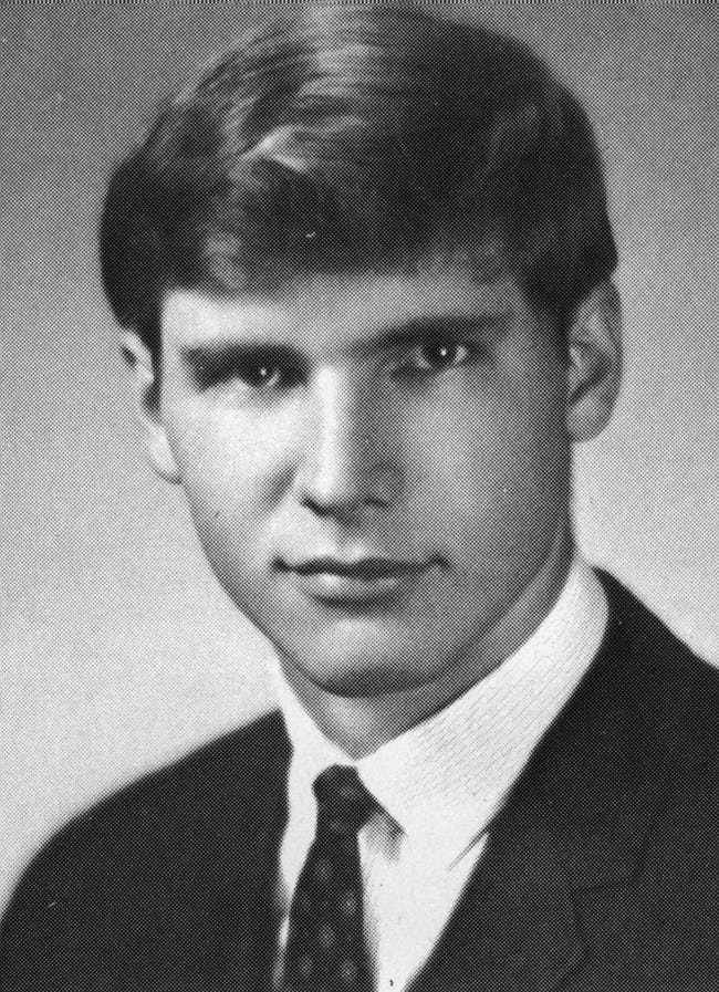 Young Harrison Ford High School Picture