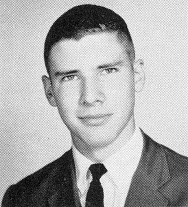 Young Harrison Ford in Suit and Tie
