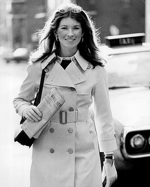 Martha Stewart posing for Glamour Magazine photo shoot. “Ten Best Dressed College Girl