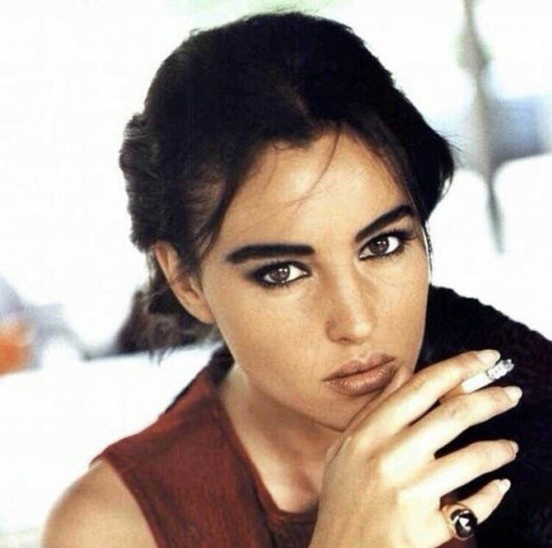 The Timeless Beauty of Young Monica Bellucci: A Visual Journey Through Her Early Years