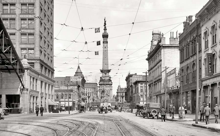 Indianapolis historical photos early 20th century